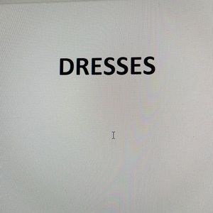 DRESSES